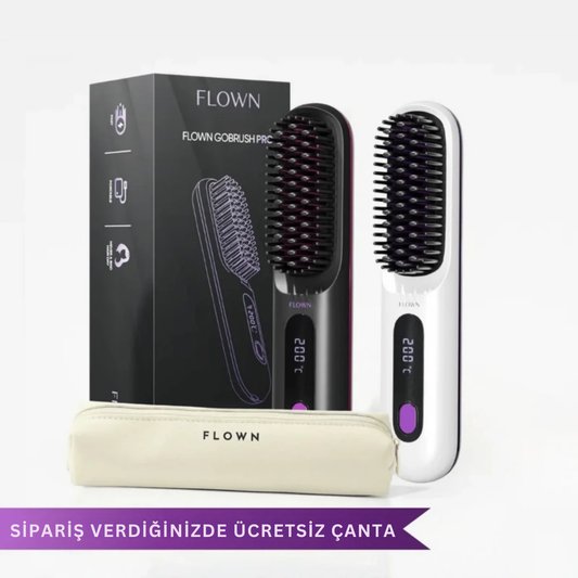 Belina GoSleek Pro - Kablosuz Düzleştirici Fırça