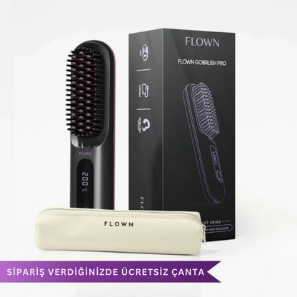 Belina GoSleek Pro - Kablosuz Düzleştirici Fırça